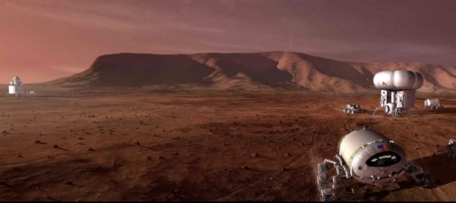 Mars yta