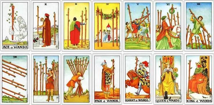 Stavsviten i tarot: Varje korts kortfattade betydelse på en sida	