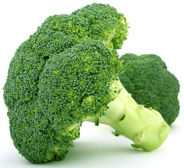 Broccoli innehåller järn