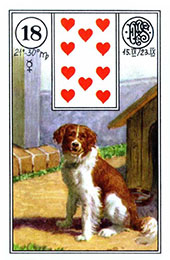 Lenormand: Hunden