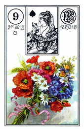 Lenormand: Blommorna, Buketten