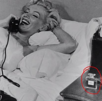 Marlyn Monroe Chanel nr. 5