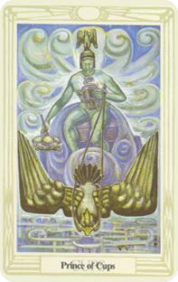 Riddare i bägare i tarot, knight of cups