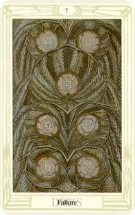 Sju pentagram i tarot, seven of pentacles