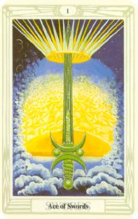 Ess i svärd i tarot, ace of swords