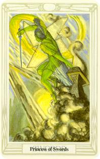 Page i svärd i tarot, page of swords