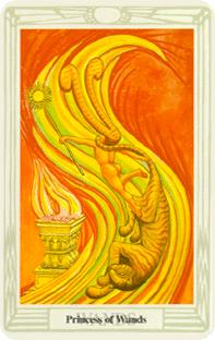 Page i stavar, page of wands, tarot