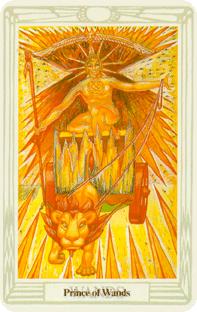 Riddare i stavar i tarot, knight of wands