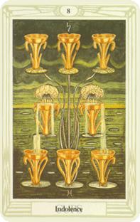 Åtta bägare i tarot, eight of cups