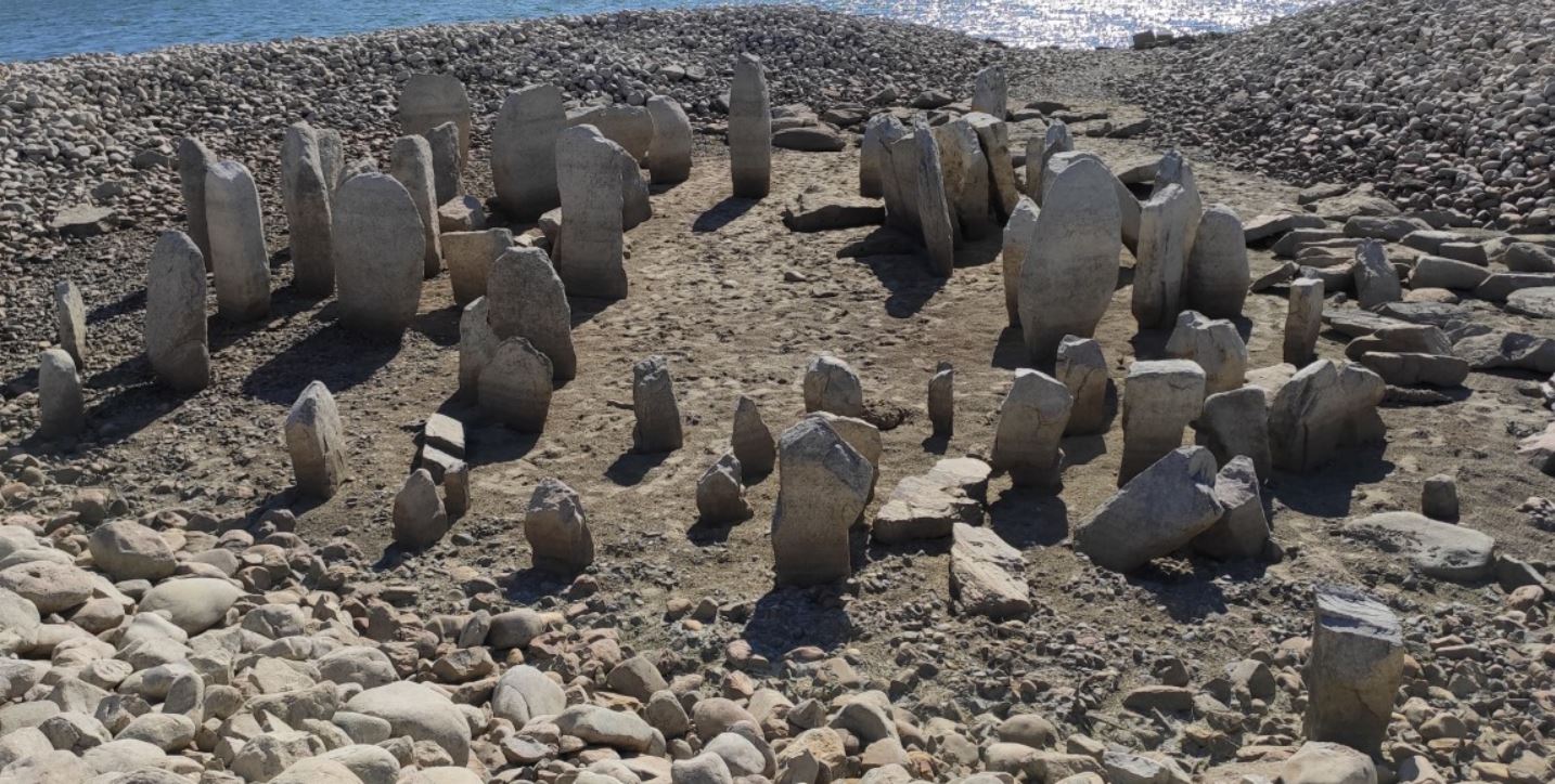 "Spanska Stonehenge" synlig igen på grund av torka