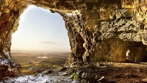 Megalitgraven Dolmen de Sa Coveccada i nordöstra Sardinien.