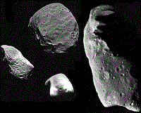 Asteroider, meteorer, meteroider