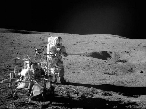 Apollo 14 Uppdraget, månlandningen 1971
